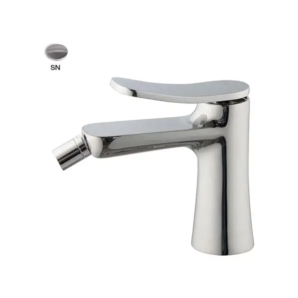 Fima Carlo Змішувач для біде Fima Flo, браширований нікель (F3802SN)