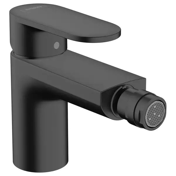 Смеситель для биде Hansgrohe Vernis Blend (цвет - чёрный матовый), с донным клапаном (71210670) фото 1 Aquada.com.ua