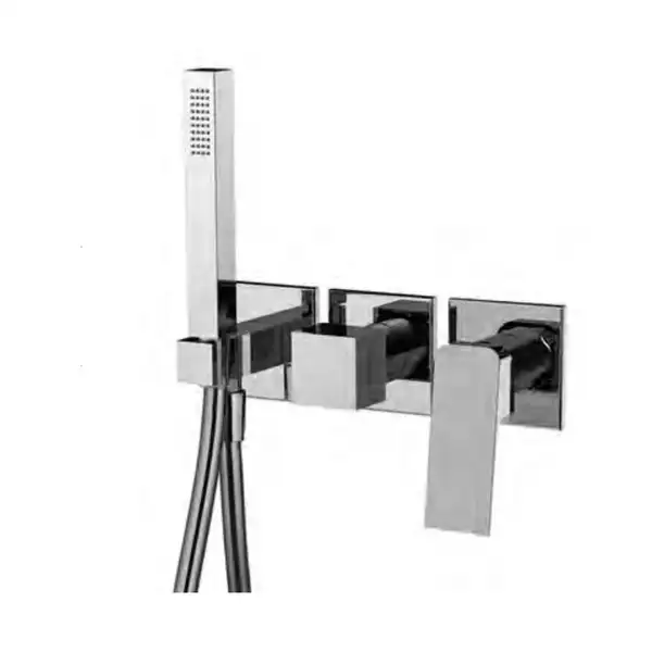 Змішувач для душа вбудований Fima Carlo Fit з душовим комплектом, хром (F3399X8CR)