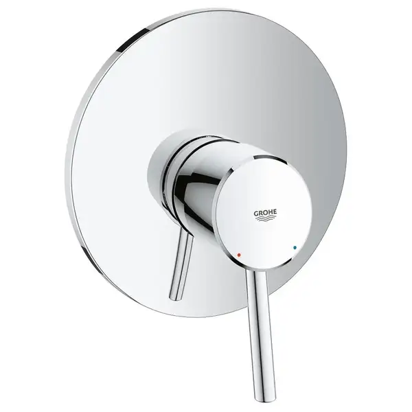 Смеситель однорычажный для душа Grohe Concetto DN 15 (цвет - хром) со встраиваемой и наружной частью (32213001) фото 1 Aquada.com.ua