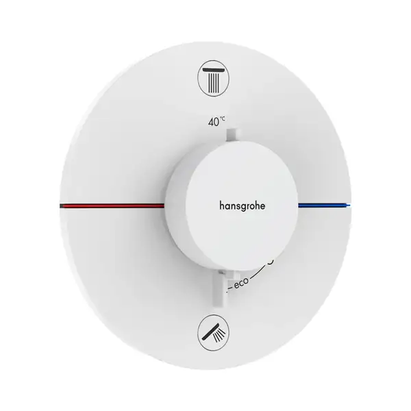 Hansgrohe ShowerSelect Comfort S Термостат, белый матовый (15554700)