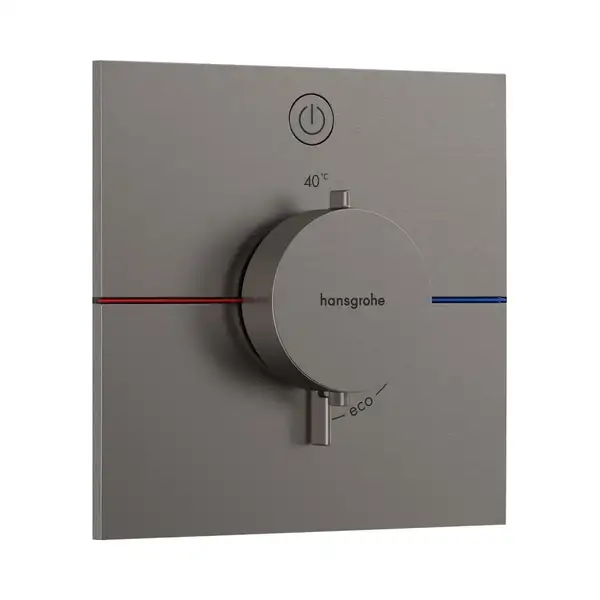 HANSGROHE ShowerSelect Comfort E Термостат, матовый чёрный хром (15571340)