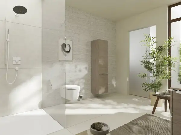 Hansgrohe ShowerSelect Comfort E Термостат, белый матовый (15572700)