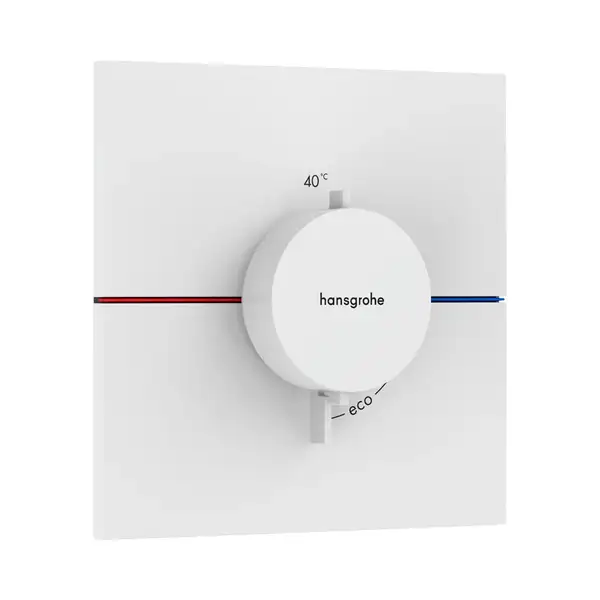 Hansgrohe ShowerSelect Comfort E Термостат, белый мат (15574700)