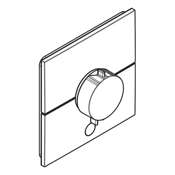 Hansgrohe ShowerSelect Comfort E Термостат, мат. черный хром (15575340)