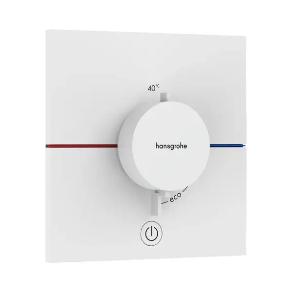 Hansgrohe ShowerSelect Comfort E Термостат, белый матовый (15575700)