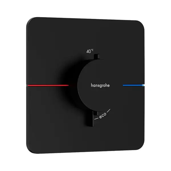 Термостат на 1 потребитель Hansgrohe ShowerSelect Comfort Q (цвет - чёрный матовый) 15588670