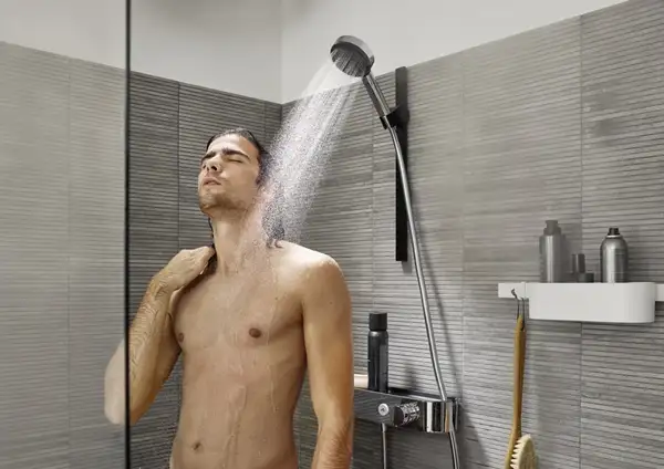 Термостат для душа Hansgrohe Pulsify ShowerTablet Select (цвет - хром) (24360000) фото 3 Aquada.com.ua