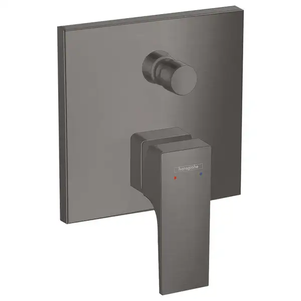 Смеситель для ванны Hansgrohe Metropol (цвет - шлифованный чёрный хром) 32546340