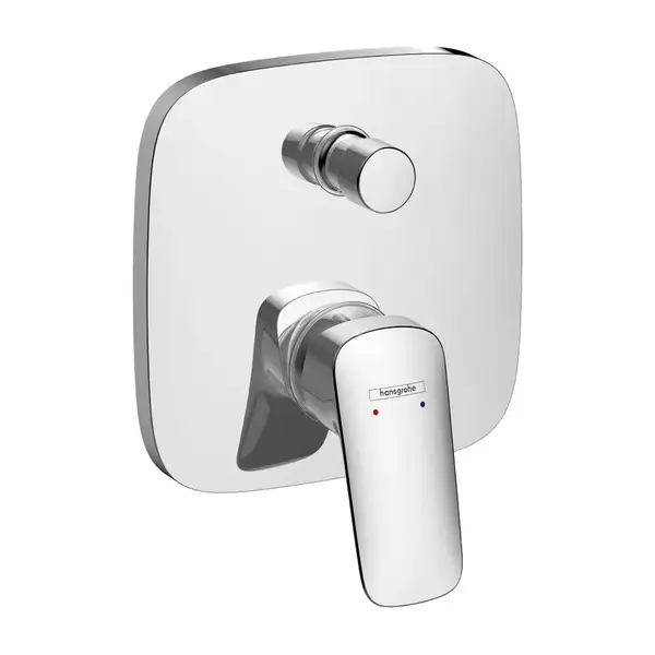Смеситель для ванны/душа, со встроенной защитной комбинацией Hansgrohe Logis (цвет - хром) 71407000