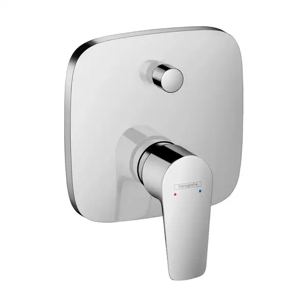 Смеситель для ванны, со встроенной защитной комбинацией Hansgrohe Talis E (цвет - хром) 71474000