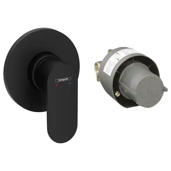 Hansgrohe Rebris S Смеситель для душа, чёрный матовый (72648670)