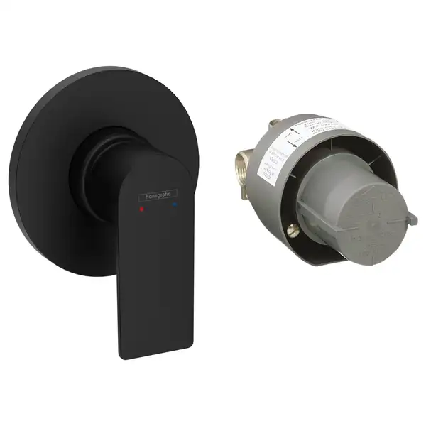 Hansgrohe Rebris E Смеситель для душа, чёрный матовый (72658670)