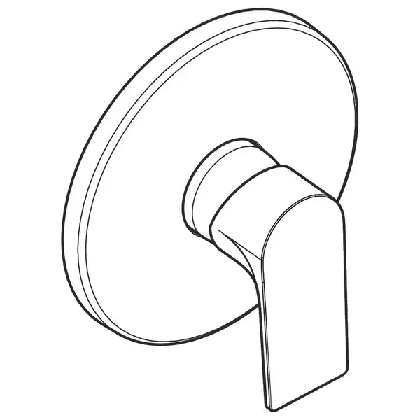 Hansgrohe Rebris E Смеситель для душа, Matt Black (72668670)