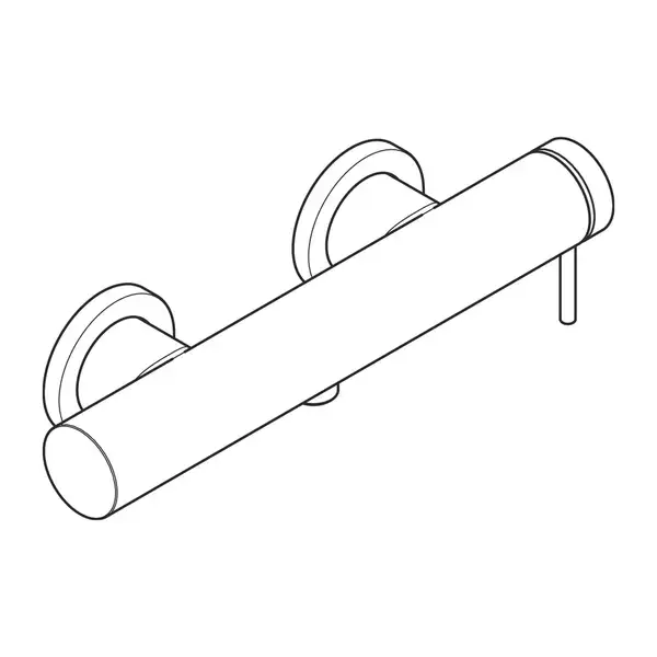 HANSGROHE Tecturis S Смеситель для душа, белый матовый (73622700)