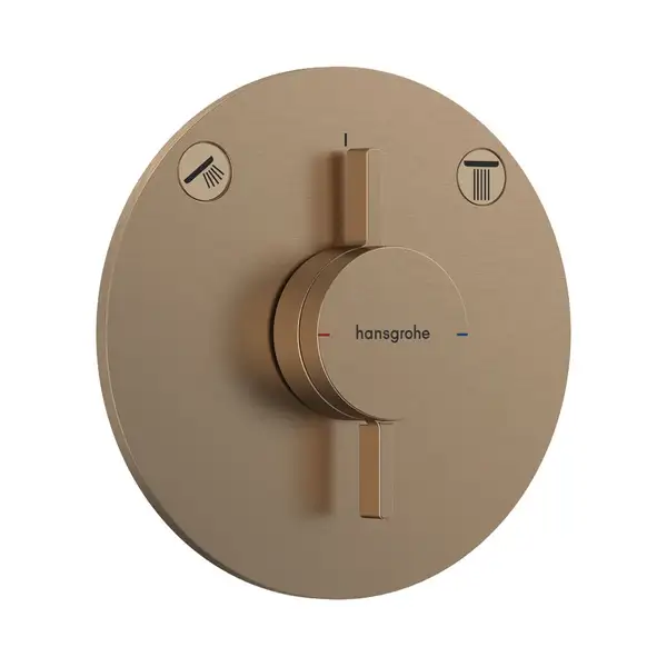Hansgrohe DuoTurn S Смеситель скрытого монтажа, бронза (75418140)