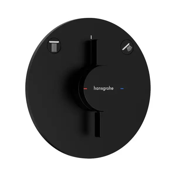 Hansgrohe DuoTurn S Смеситель скрытый, черный матовый (75418670)