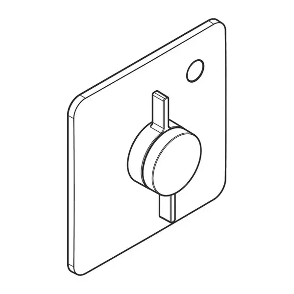 Hansgrohe DuoTurn Q Смеситель для душа, черный мат (75614670)