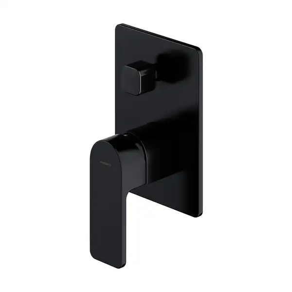 змішувач для ванни та душу Omnires Baretti прихованого монтажу, black mat (BA7835BL)