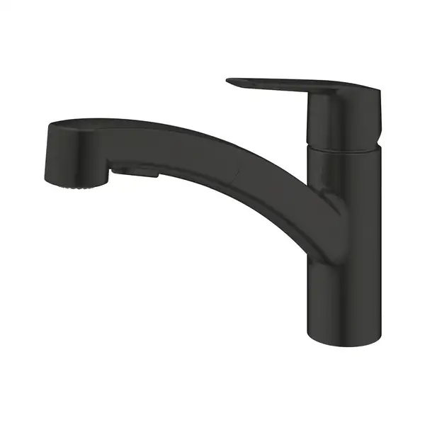 Grohe QuickFix Start Смеситель для кухни, черный матовый (303072431)