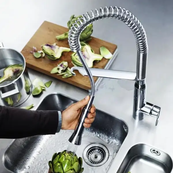 Кухонний змішувач сенсорний для мийки GROHE К7 FootControl (30312000)