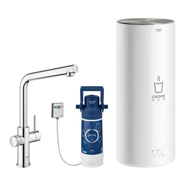Кухонний змішувач з бойлером L-size GROHE Red Duo (30325001)