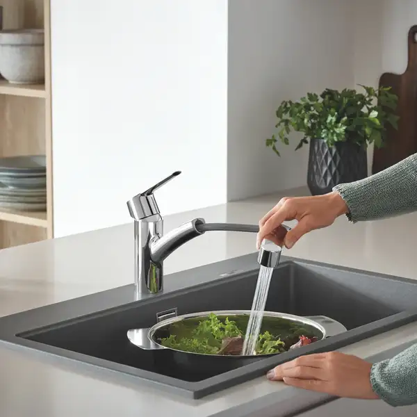 Grohe Start Смеситель кухонный с лейкой, хром (30531001)