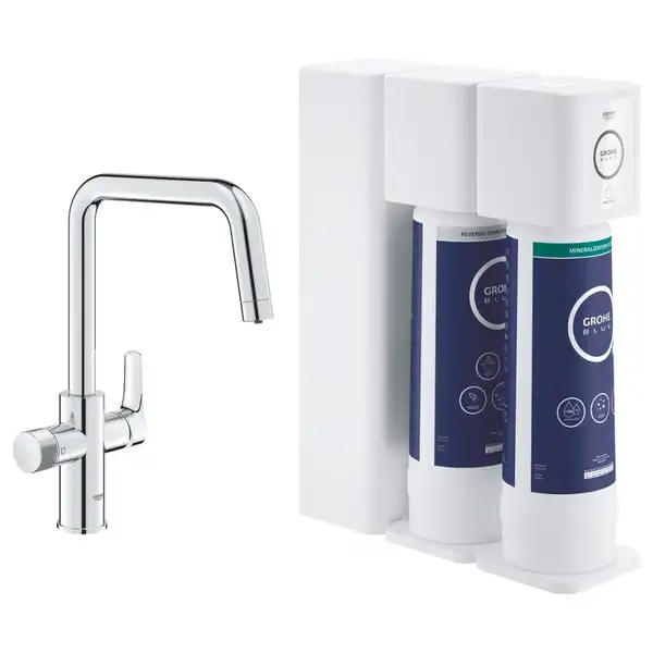 Змішувач для кухні Grohe Blue Pure Eurosmart, під зворотний осмос, хром (30587000)