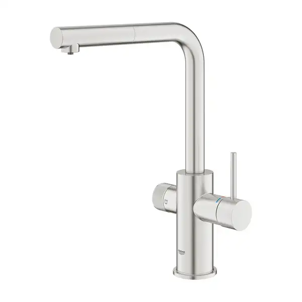 Змішувач для кухні Grohe Blue Pure Minta (колір - сталь)  30601DC0