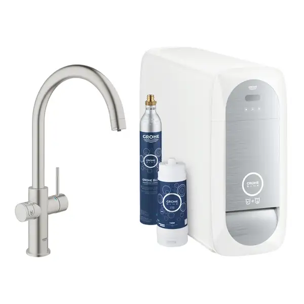 Кухонний змішувач зі стартовим пакетом GROHE Blue Home (31455DC1)