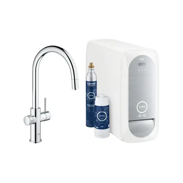 Змішувач для кухні Grohe Blue Home, хром (31541000)