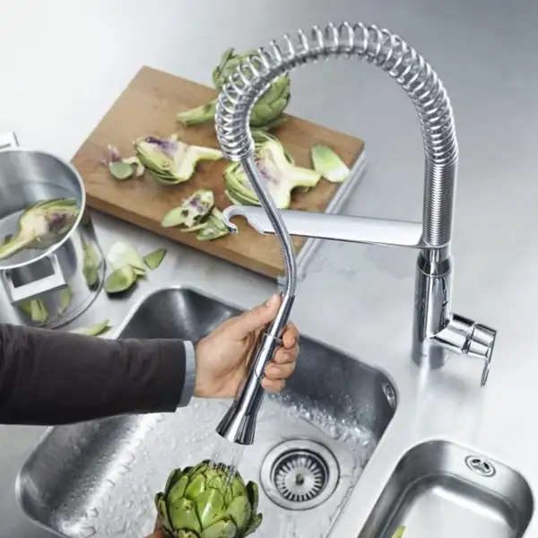 Змішувач для кухні Grohe K7, сталь (32950DC0)