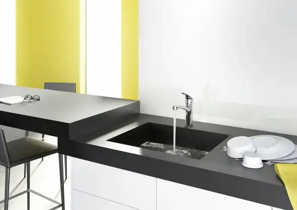 Змішувач для кухні 160, 1jet CoolStart, EcoSelection Hansgrohe Focus M41 (колір - хром)  31816000