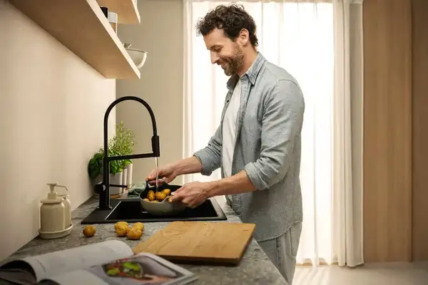 HANSGROHE Talis Select M54 Змішувач для кухні, чорний матовий (72861670)