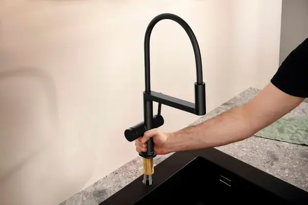 HANSGROHE Talis Select M54 Змішувач для кухні, чорний матовий (72861670)