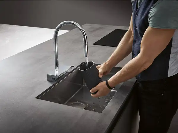 Hansgrohe Aquno Select 170 3jet Змішувач кухонний, хром (73837000)