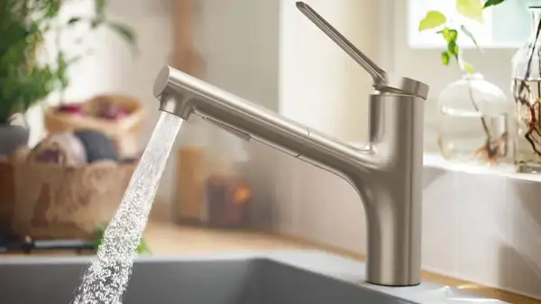 Hansgrohe Zesis M33 Змішувач кухонний, сталь (74800800)
