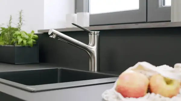 Hansgrohe Zesis M33 Змішувач кухонний, сталь (74803800)