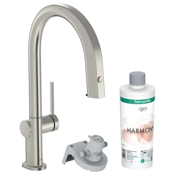 Смеситель для кухни Hansgrohe Aqittura M91 FilterSystem 210, 1jet, sBox (цвет - сталь) 76800800