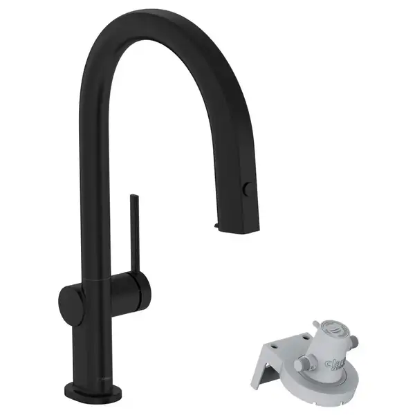 Hansgrohe Aqittura M91 Змішувач для кухні, чорний матовий (76803670)