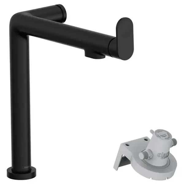 Hansgrohe Aqittura M91 Змішувач для кухні, чорний (76804670)