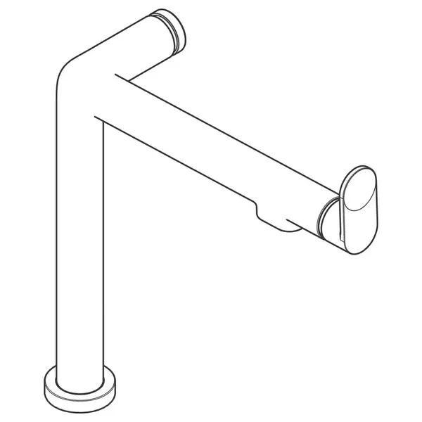 Hansgrohe Aqittura M91 Змішувач для кухні, чорний (76804670)
