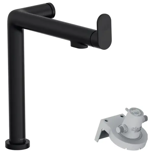 Hansgrohe Aqittura M91 Змішувач для кухні, чорний (76804670)