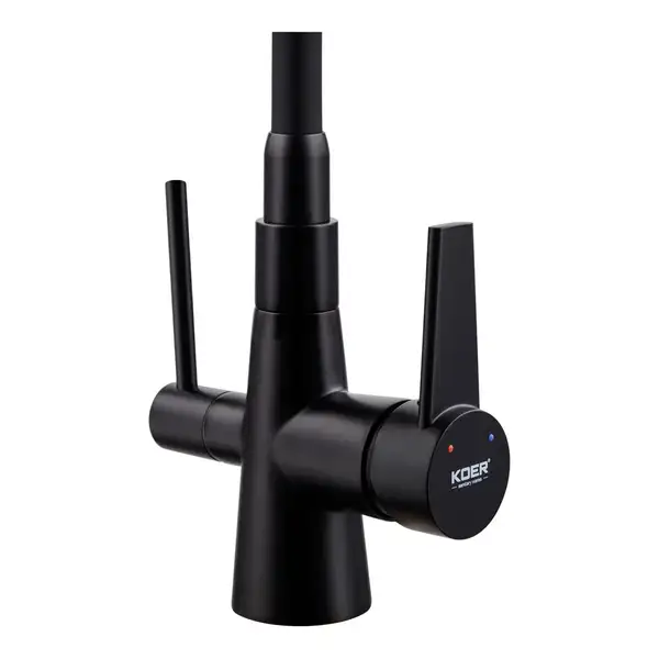 Кухонный смеситель KOER KB-72003-05, с изливом для питьевой воды (KR3376)