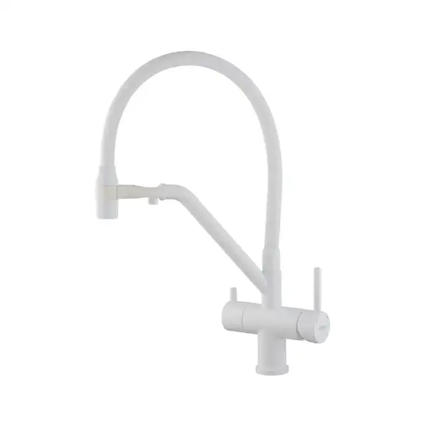 KOER KB-72006-03 Змішувач кухонний з виходом для води, чорний (KR3381)