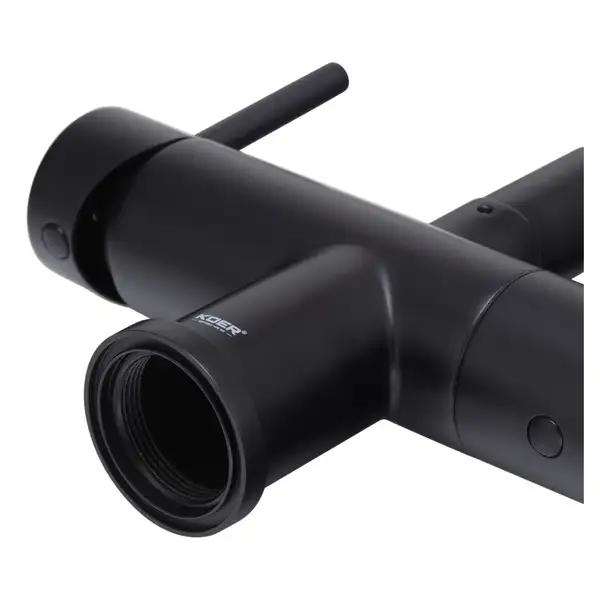 KOER KB-72002-05 Смеситель для кухни, черный/хром (KR3384)