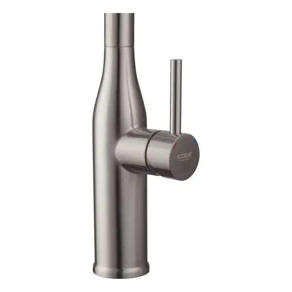 KOER KI-70004-02 Смеситель для кухни, нерж. сталь (KR3385)
