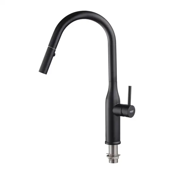 KOER KI-70004-05 Кухонный смеситель, нерж. сталь (KR3386)