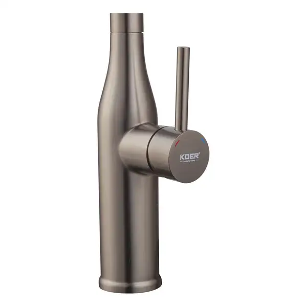 KOER KI-70004-07 Смеситель для кухни, нерж. сталь (KR3387)