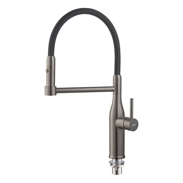 KOER KI-70005-07 Смеситель для кухни, нерж. сталь (KR3389)
